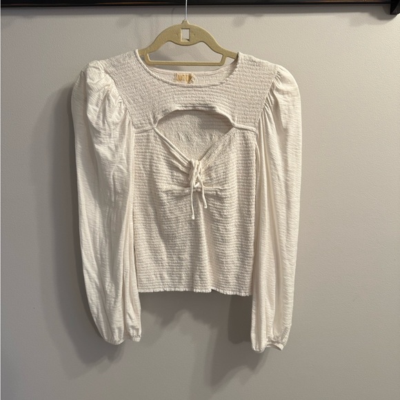 NATION LTD Leilani Romantic cutout Tee - Picture 4 of 8